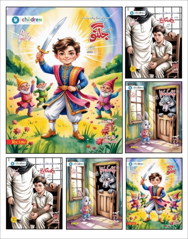 3 Children’s Urdu Magazine Bundle – 12-Month Subscription (November 2025)